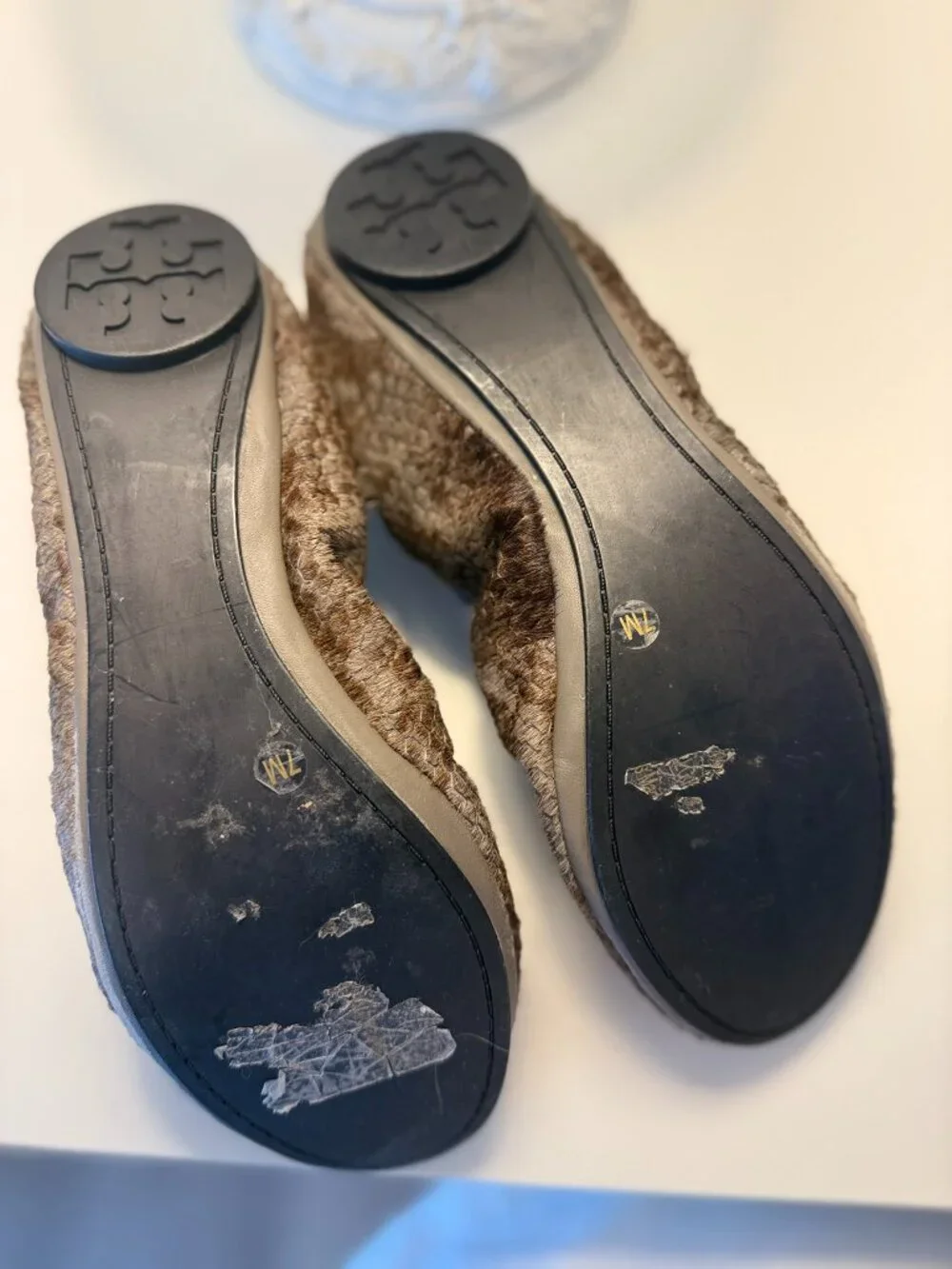 Tory Burch Calf Hair Ballet Flats Size 7 | Designer Flats
